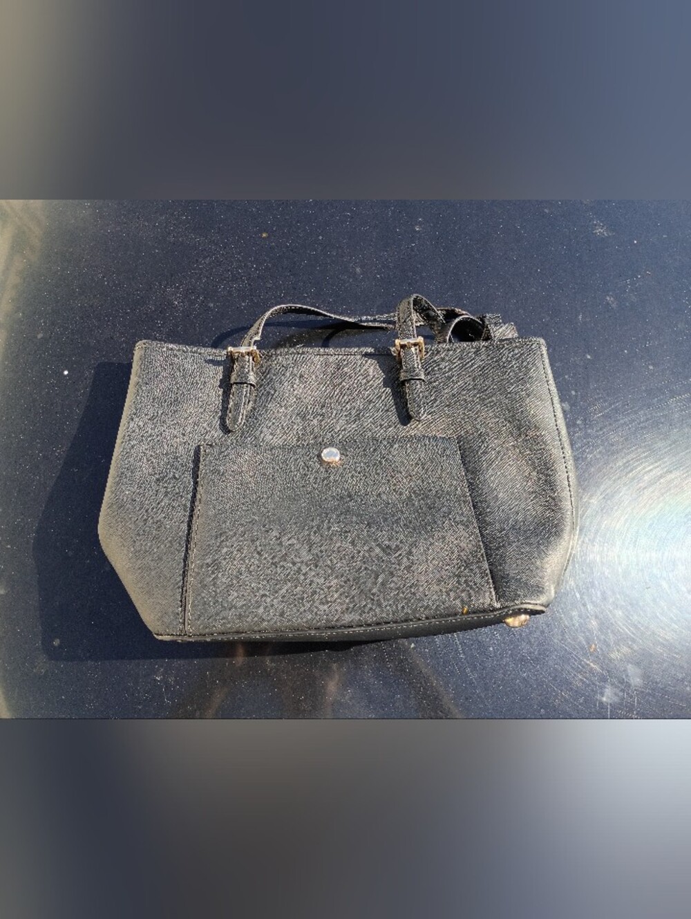 Michael Kors Black Hand Bag Used
